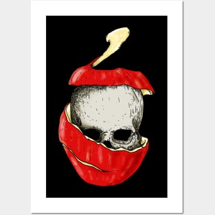 Apple Skull Posters and Art